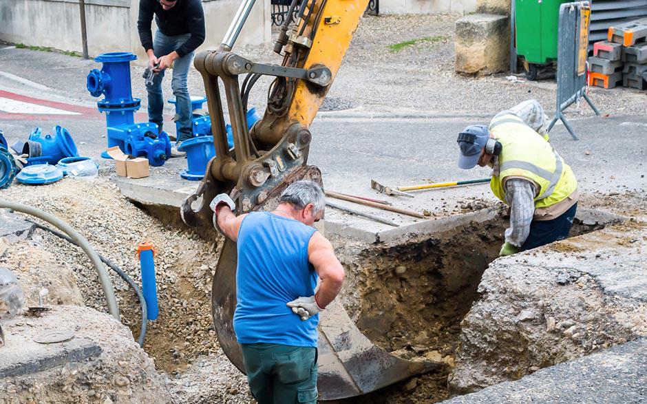 travaux assainissement Chars